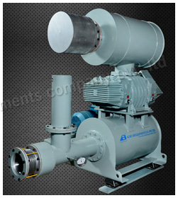 Tri Lobe Roots Blower (Rotary Lobe Compressor) / Exhausters / MVR blower