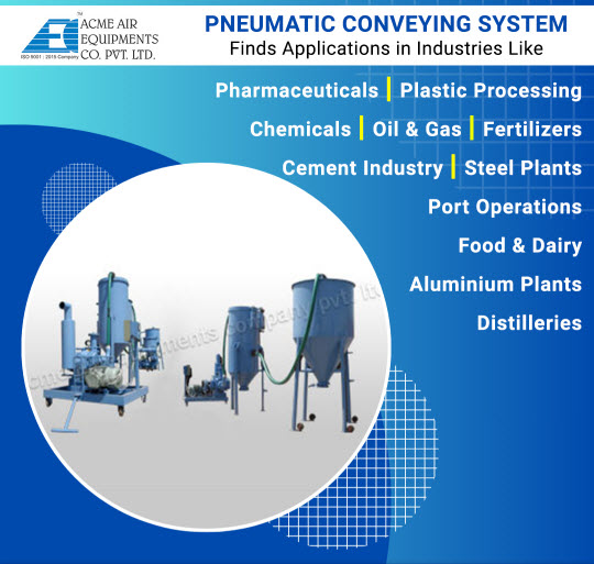 Applications of Pneumatic Conveying Systems